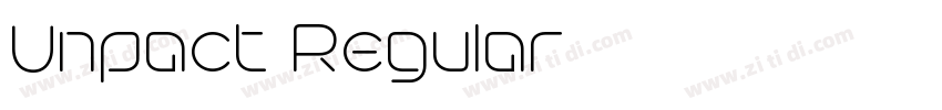Unpact Regular字体转换 Unpact Regular字体转换